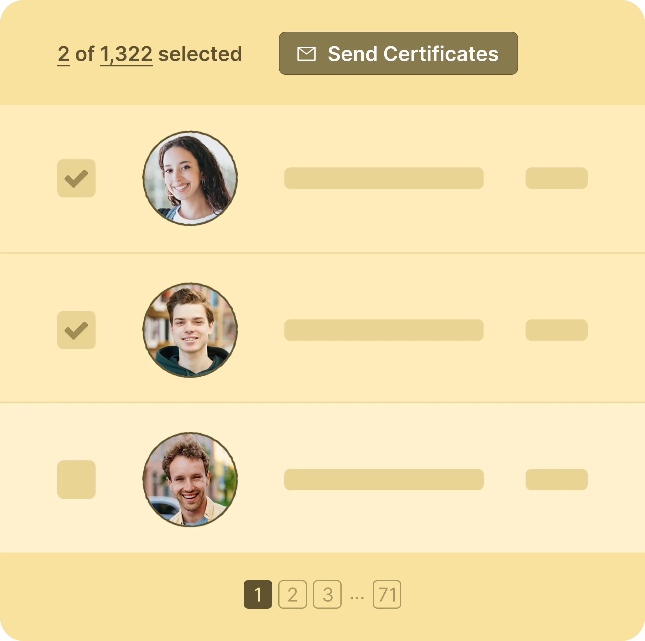 Automatically generate hundreds of certificates in one click