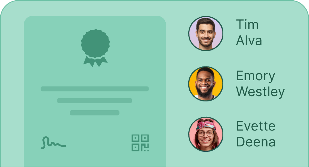 Confirm winner identity