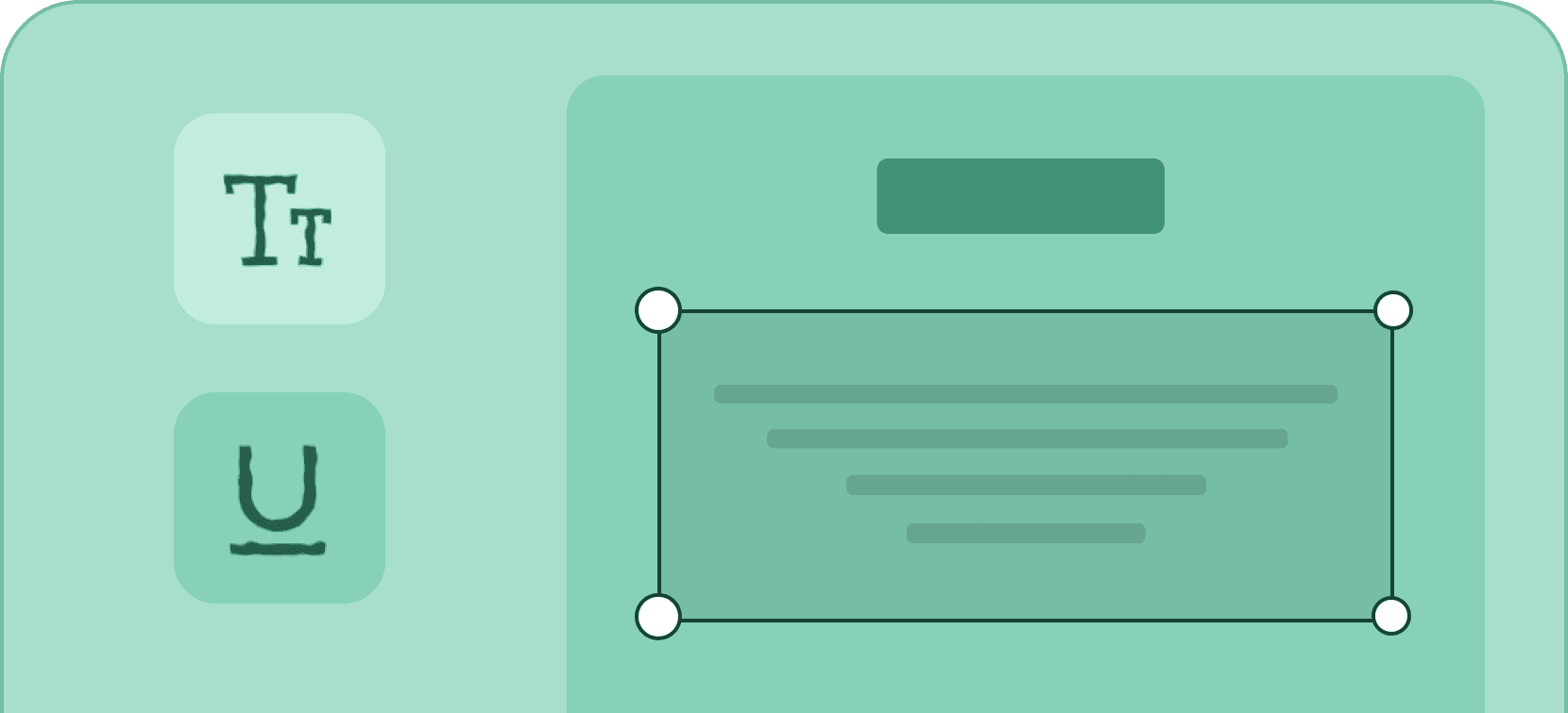 Edit graphic and text - Certifier features
